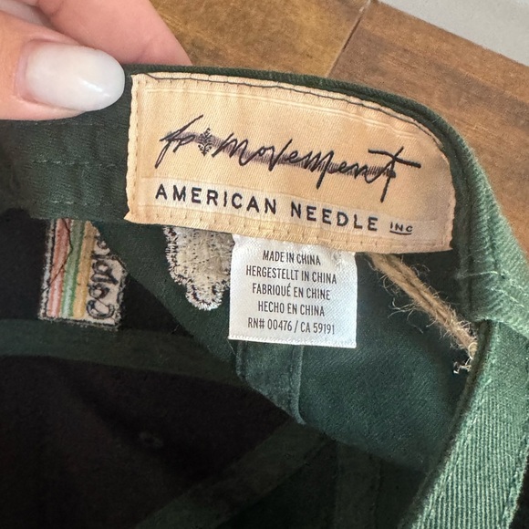 American Needle Dark Green Cap with Patches - Picture 5 of 5